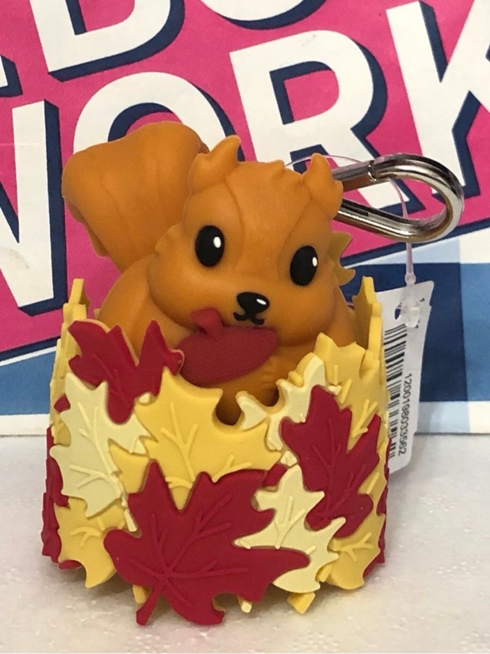 Bath & Body Works Fall 2026 Squirrel in Leaves Pocketbac Sanitizer Holder